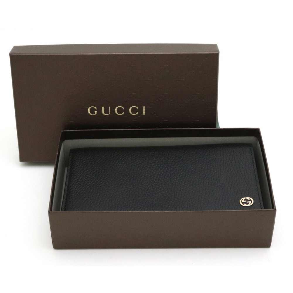 Gucci Interlocking G Chain Wallet Long Wallet Lea… - image 8